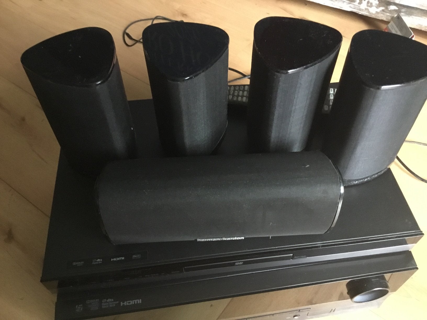 Harman /kardon, Audio, Tv en Foto, Home Cinema-sets, Gebruikt, 70 watt of meer, 5.1-systeem, Dvd-speler