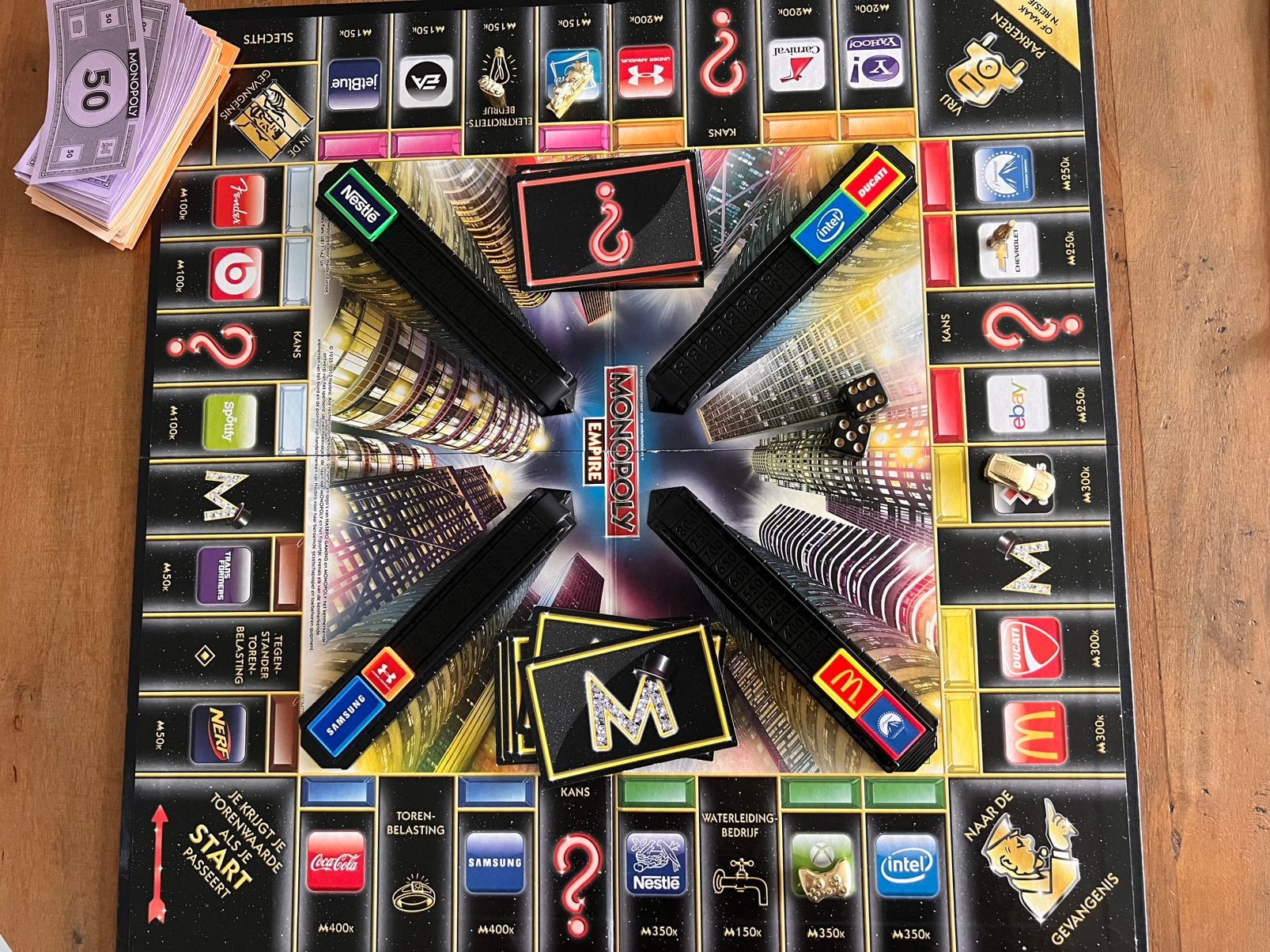 Monopoly Empire bordspel., Ophalen of Verzenden, Zo goed als nieuw