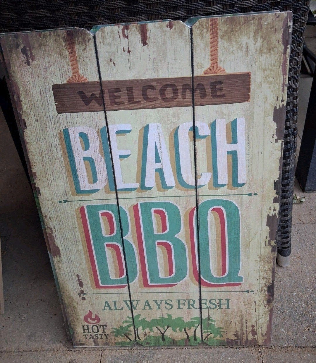 Ibiza Beach Style Wandbord
38x58 cm
Hout
Let op op de foto, Nvr, Verzenden, Nieuw, Varios