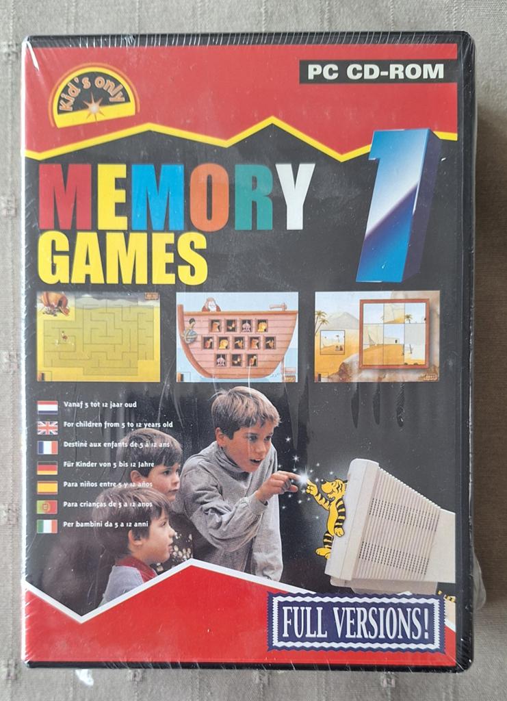 PC Memory Games / Geheugen Spellen - 3 CD Rom's, Spelcomputers en Games, Games | Pc, Ophalen of Verzenden
