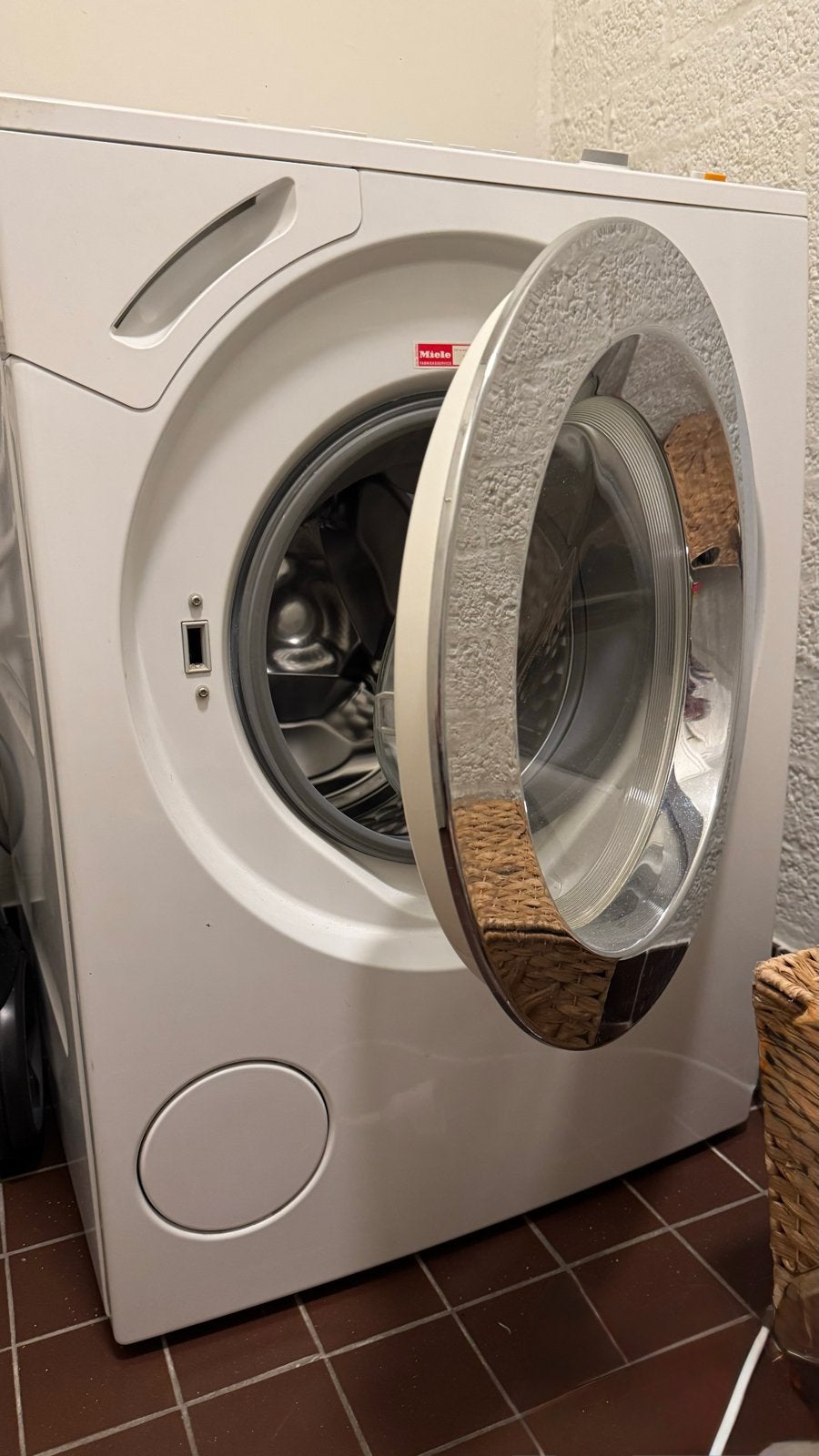 Miele W 4144 SoftCare System Wasmachine, Ophalen, Gebruikt, Voorlader, Wolwasprogramma