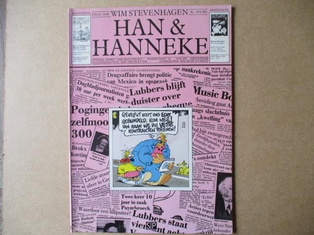 adv11308 han en hanneke, Eén stripboek, Ophalen, Gelezen