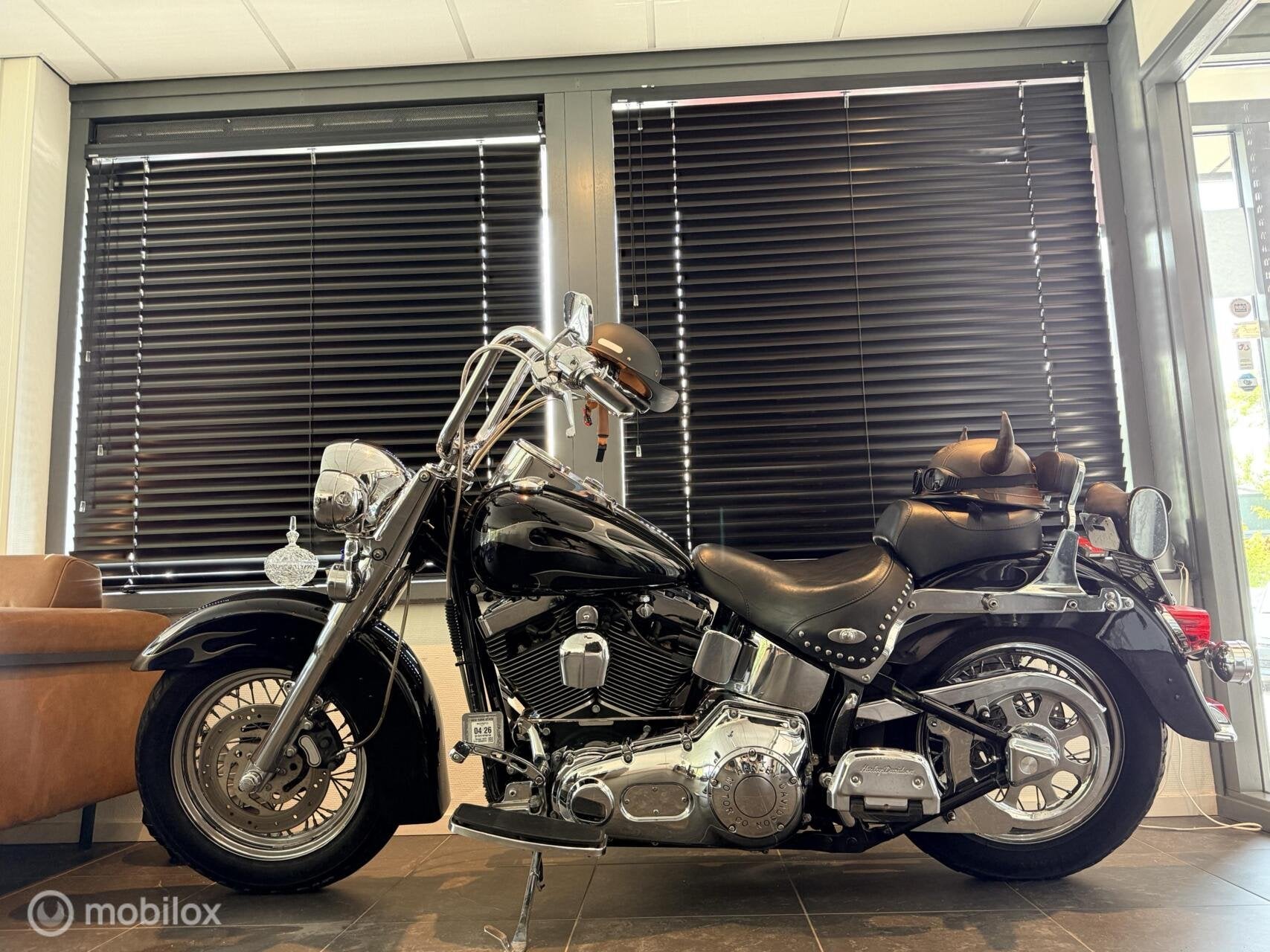Harley Davidson 88 FLSTC Heritage Softail 2002, Motoren, Motoren | Harley-Davidson, Chopper, Bedrijf, 1449 cc, Joda 7500