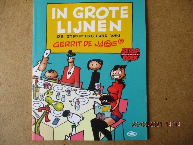 adv0441 in grote lijnen, Boeken, Eén stripboek, Ophalen, Gelezen