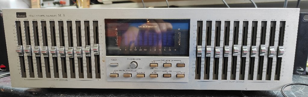 Sansui equalizer SE-8, Ophalen of Verzenden, Gebruikt, Minder dan 60 watt, Overige merken