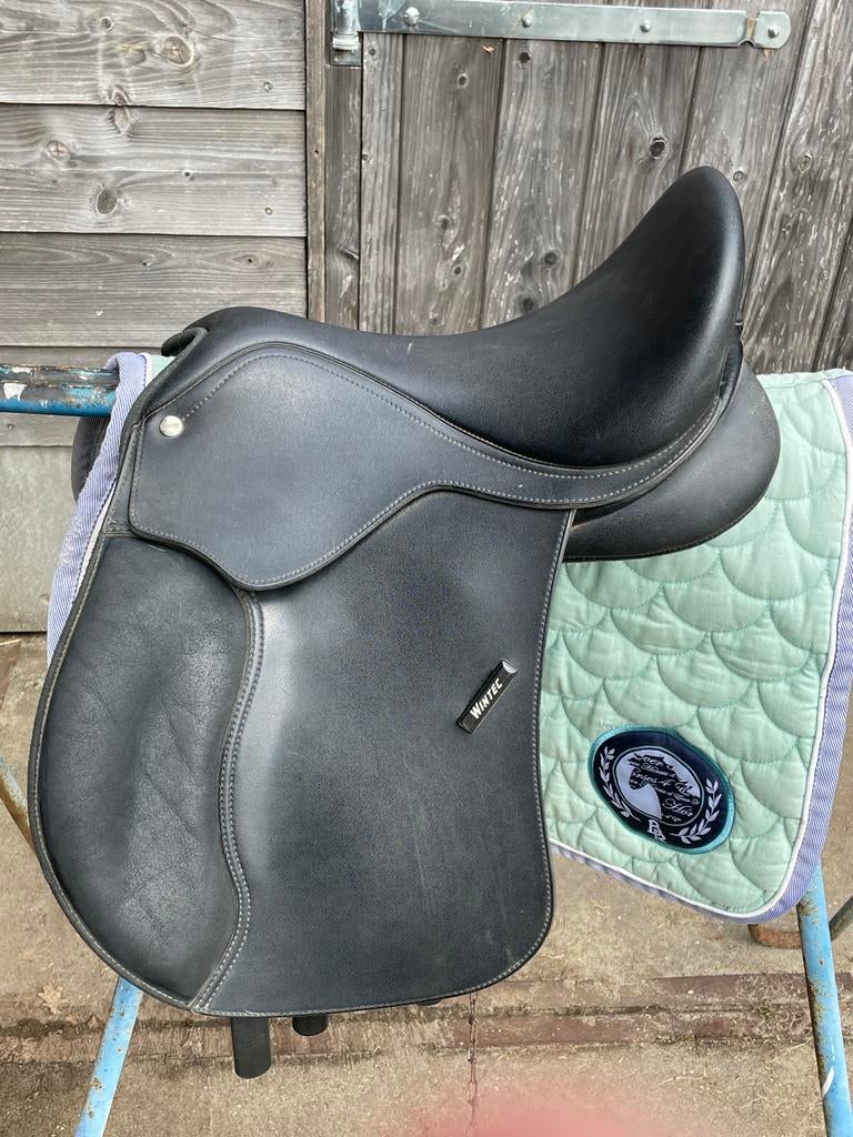 Wintec veelzijdigheid zadel pony 15” ZGAN, Ophalen, Zo goed als nieuw