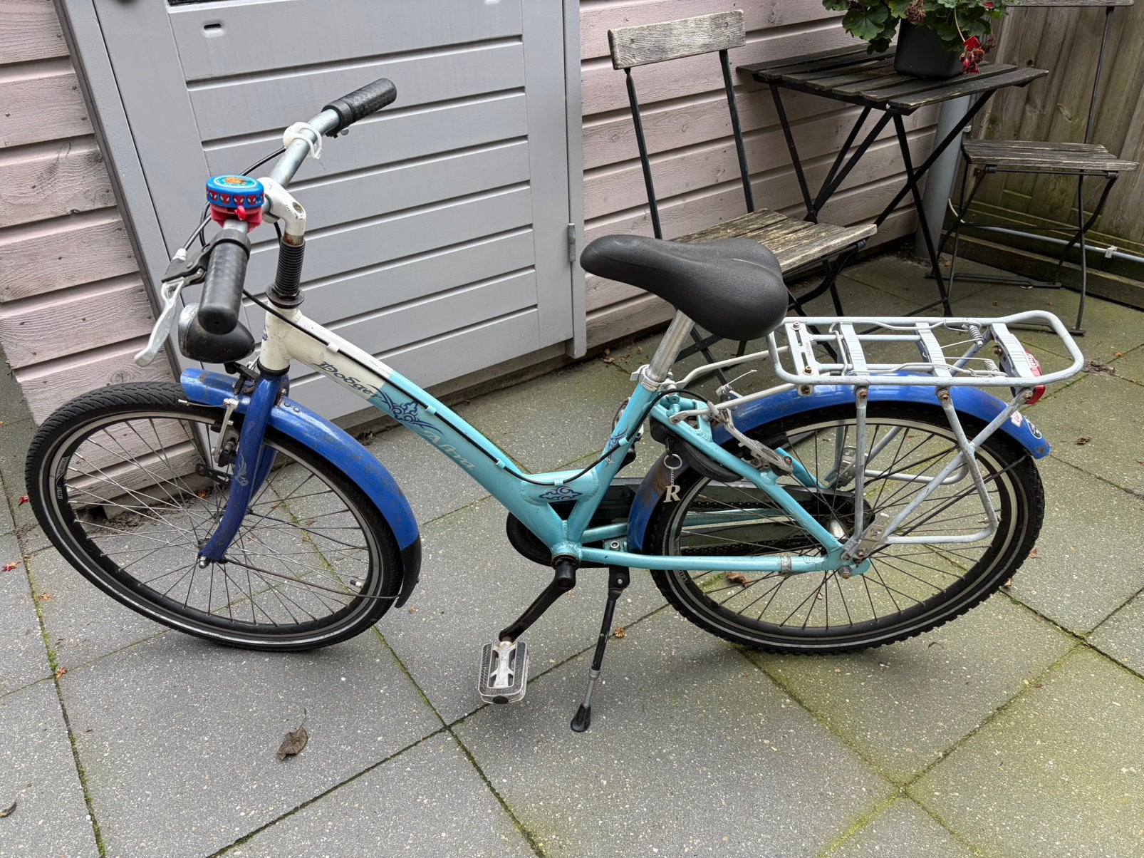 Dodger Altra kinderfiets 24 inch - Blauw/Wit, Fietsen en Brommers, Ophalen, Gebruikt, 20 inch of meer