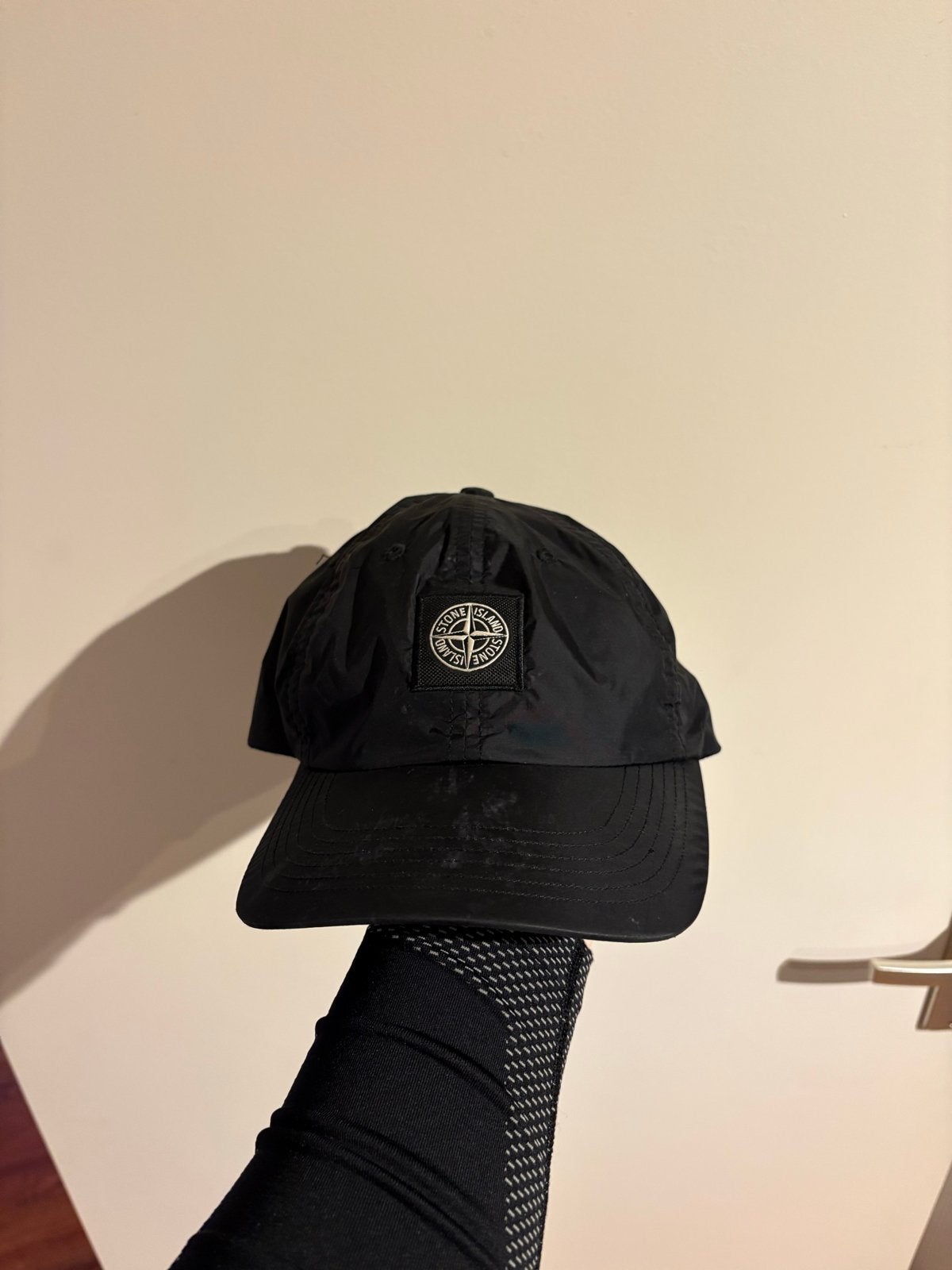 Supreme x Stone Island Nylon Pet, Kleding | Heren, Ophalen of Verzenden, Zo goed als nieuw, One size fits all, Pet