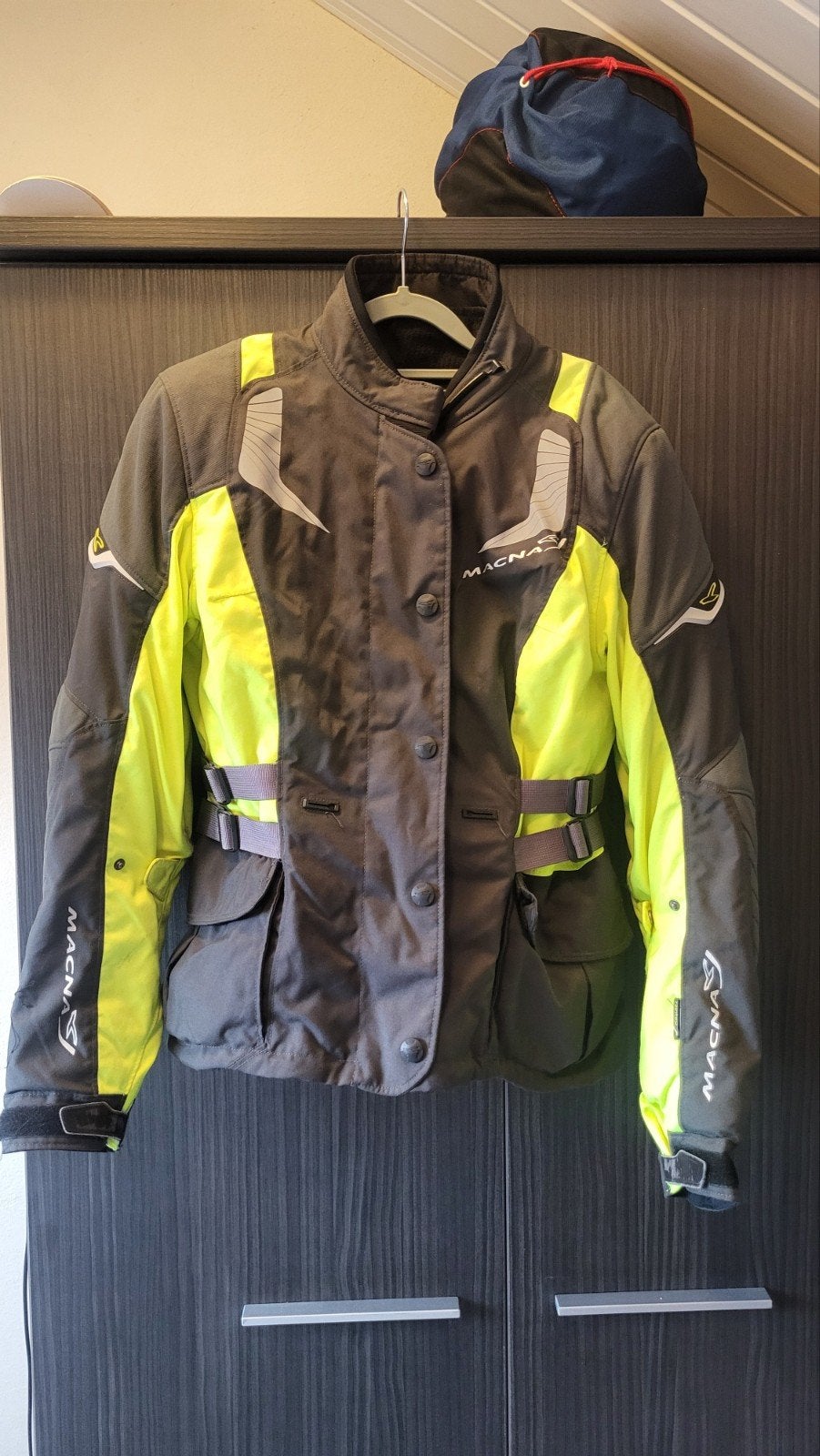 Macna motorjas dames - Maat M (EU 38), Ophalen of Verzenden, Tweedehands, Dames, Jas | textiel