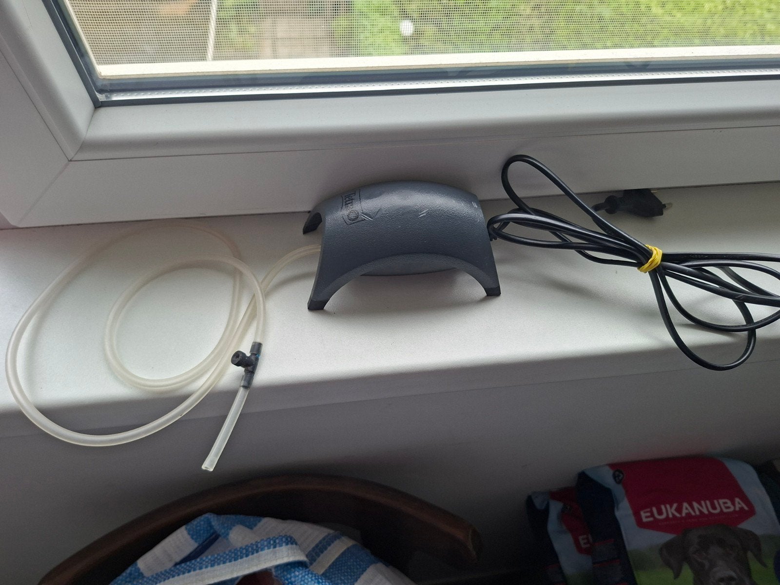 Zuurstofpompje voor in vissenkom, Auto diversen, Dakkoffers, Ophalen of Verzenden, Gebruikt