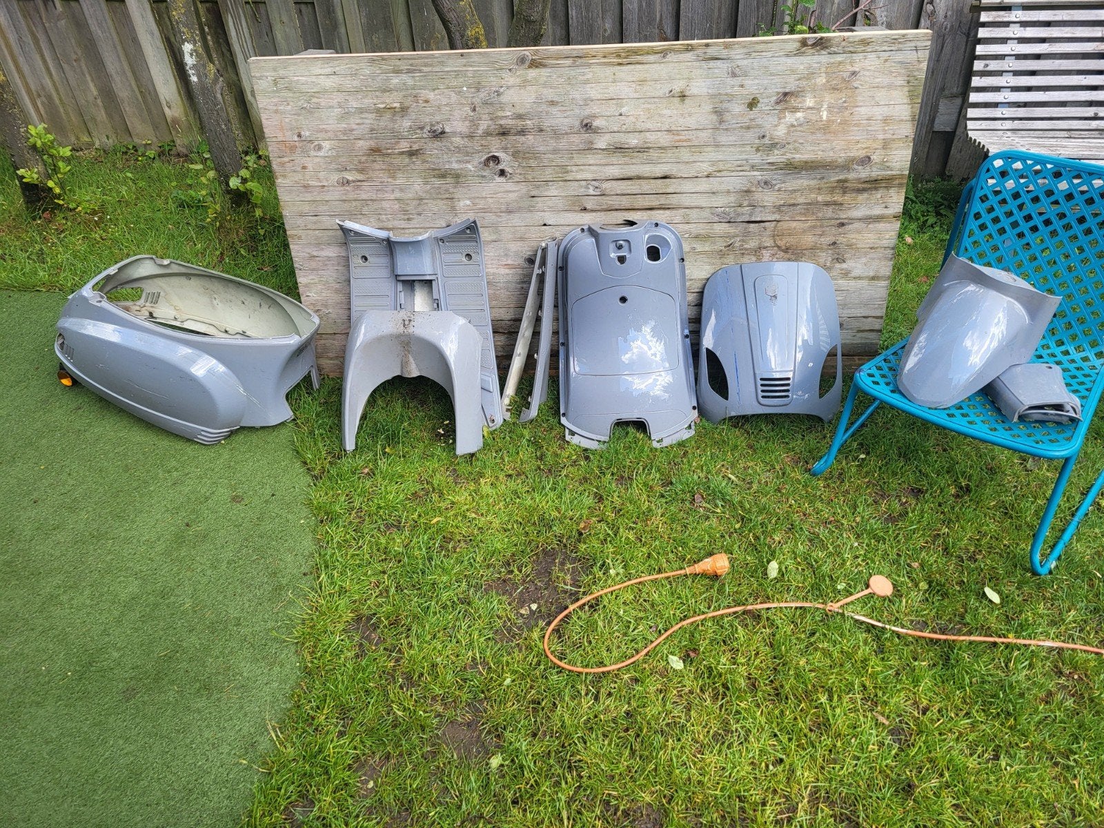 Kappenset scooter, Ophalen of Verzenden, Gebruikt