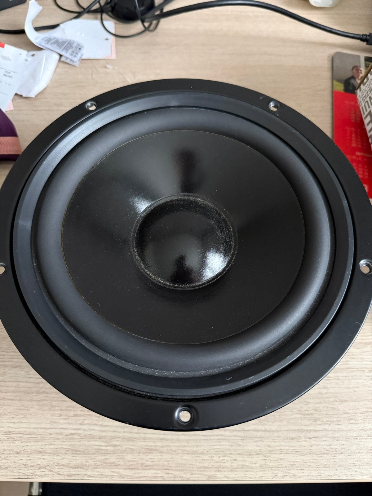 Visaton W200S 4 Ohm Woofer - Zo goed als nieuw, Overige typen, Ophalen of Verzenden, Zo goed als nieuw, 150 watt of meer