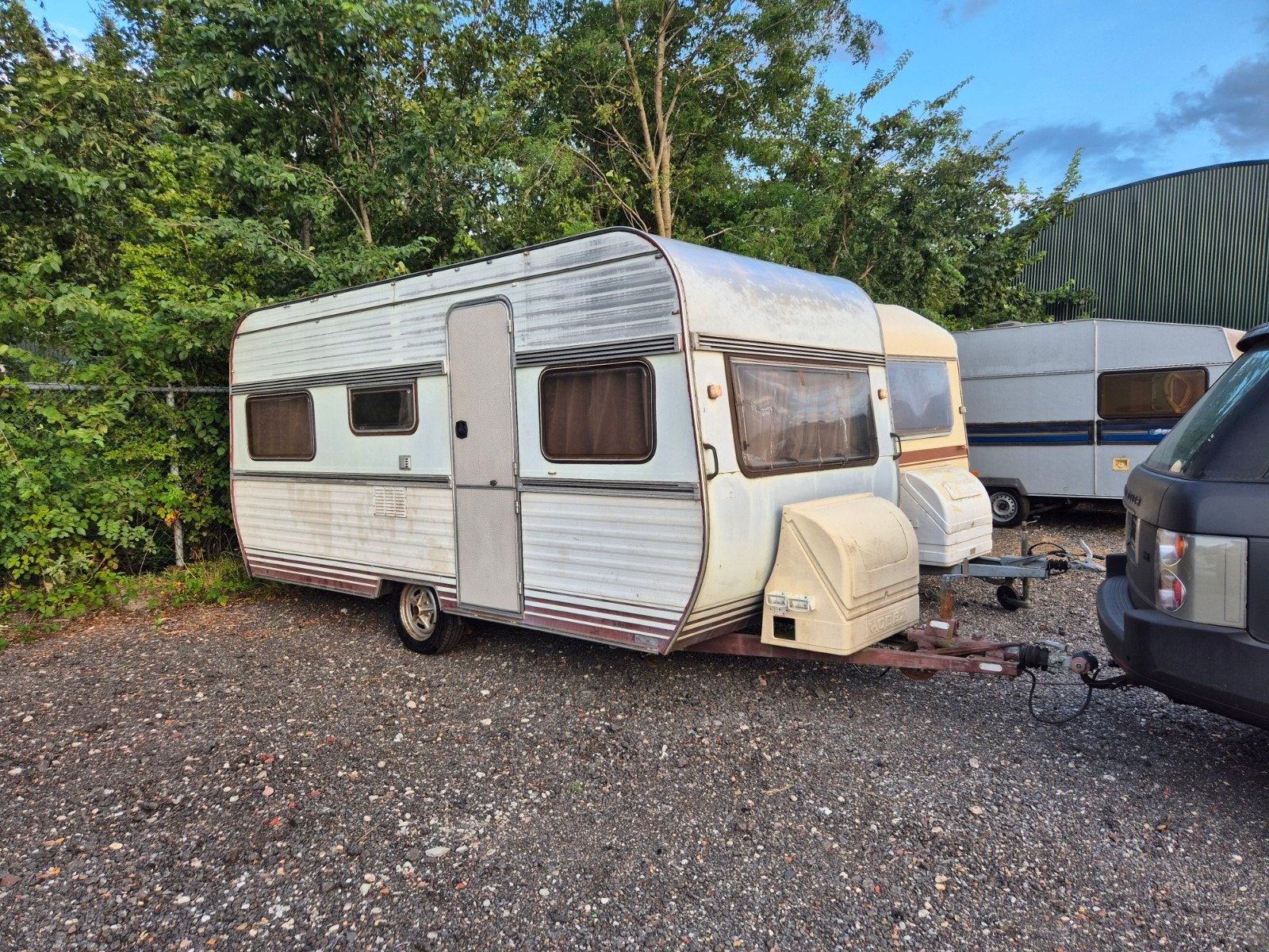 Hobby 460 retro caravan gepimpt, Caravans en Kamperen, Caravans, Standaardzit, Hobby, Koelkast, Bedrijf