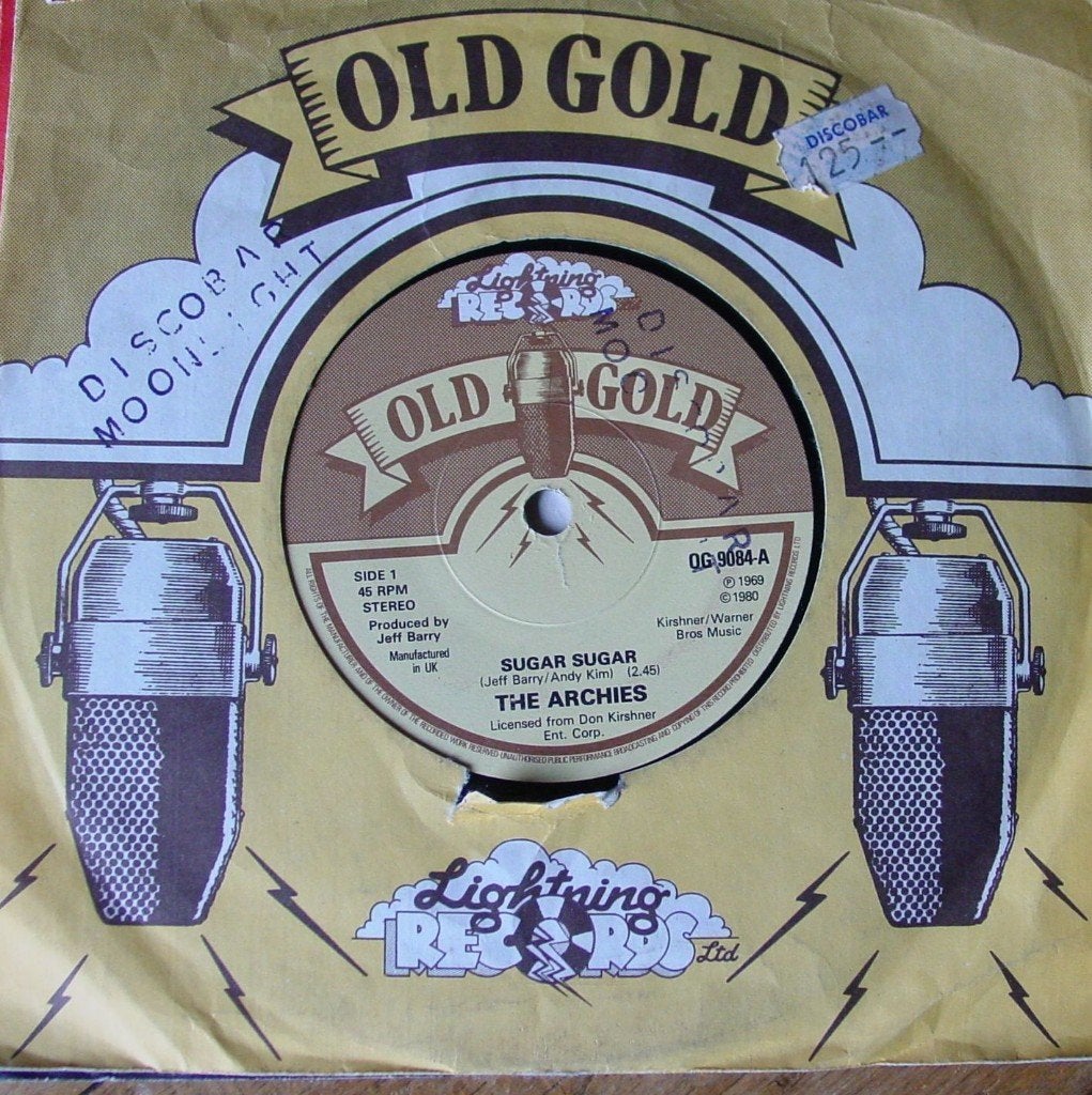 45T 7INCH VINYL SINGLE THE ARCHIES, Ophalen of Verzenden, Zo goed als nieuw, Pop