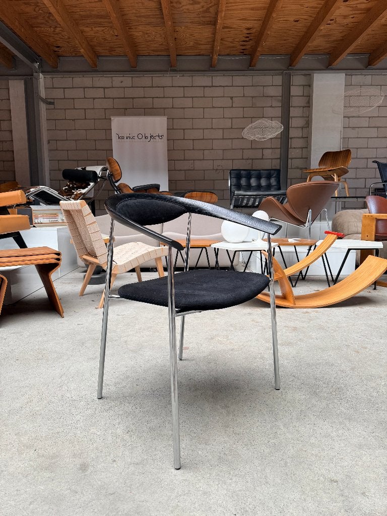 Fumac Galla chair (voorraad: 5), Ophalen, Gebruikt, Zwart, Vintage