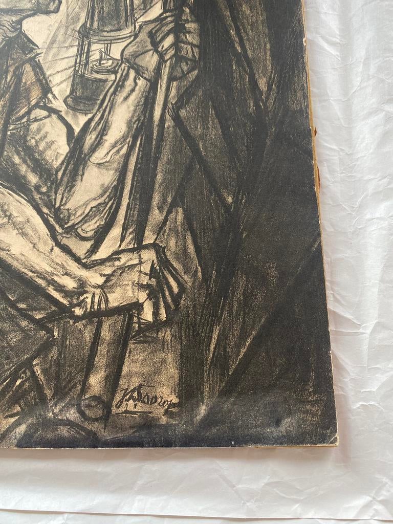 De mijnwerker ( jan Toorop), Antiek en Kunst, Ophalen