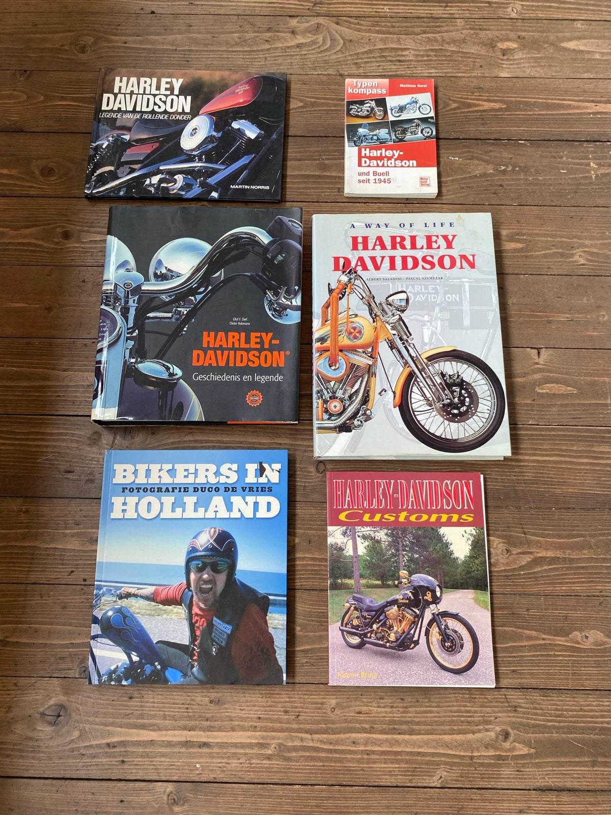 Harley-Davidson Boeken Collectie - Geschiedenis & Customs, Ophalen of Verzenden, Zo goed als nieuw, Algemeen