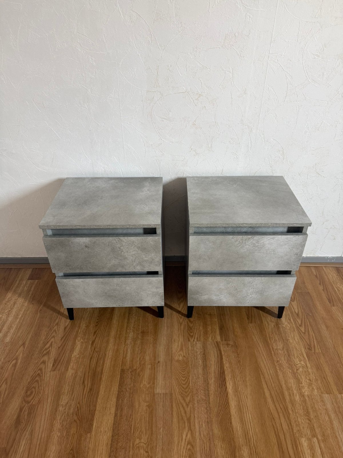 2 nachtkastjes L40B35H50, Ophalen, Zo goed als nieuw, Minder dan 45 cm, Minder dan 55 cm