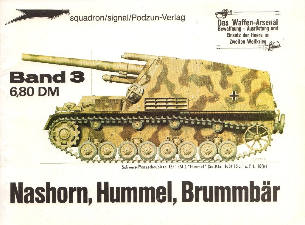 Nashorn,Hummel,Brummbar waffen arsenal band 3, Ophalen of Verzenden, Voor 1940, Zo goed als nieuw, Landmacht