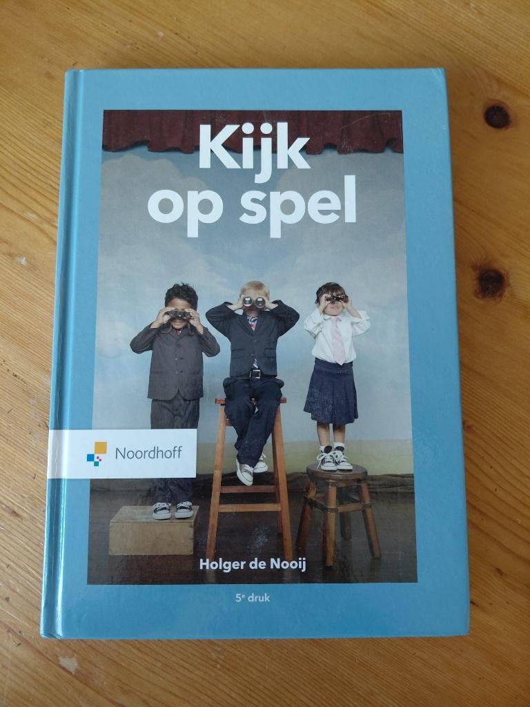 Kijk op spel (hardcover), Boeken, Noordhoff, Nieuw, Alpha, HBO