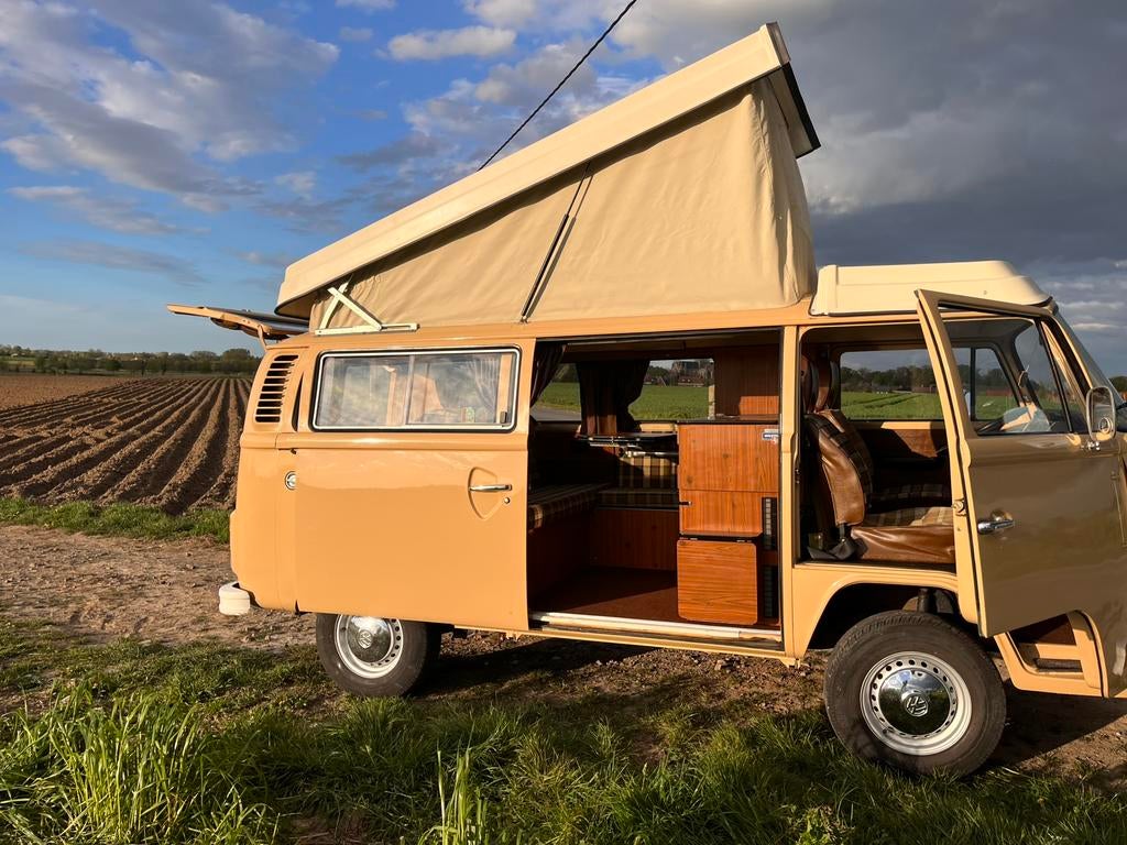 Volkswagen T2b 1979 Westfalia  95000 originele km, 1600 cc, Particulier, Te koop, Benzine