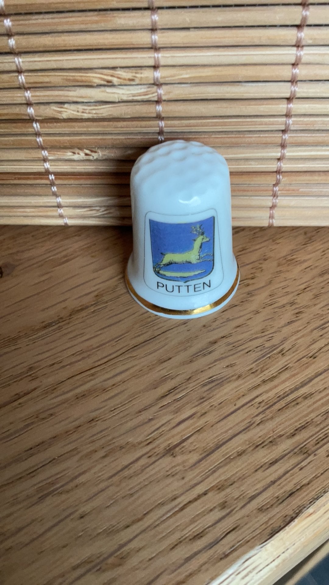 Putten vingerhoed vingerhoedje vingerhoedjes vingerhoeden, Verzenden, Nieuw, Porselein, Nederland
