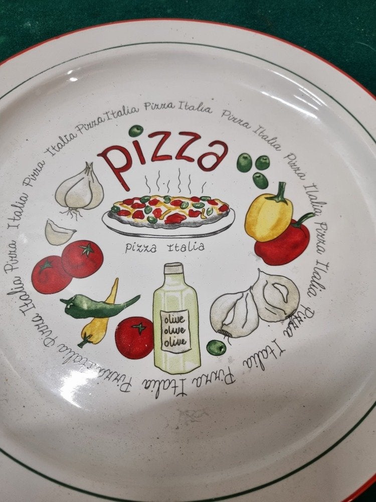 pizza italia bord, Antiek en Kunst, Ophalen of Verzenden