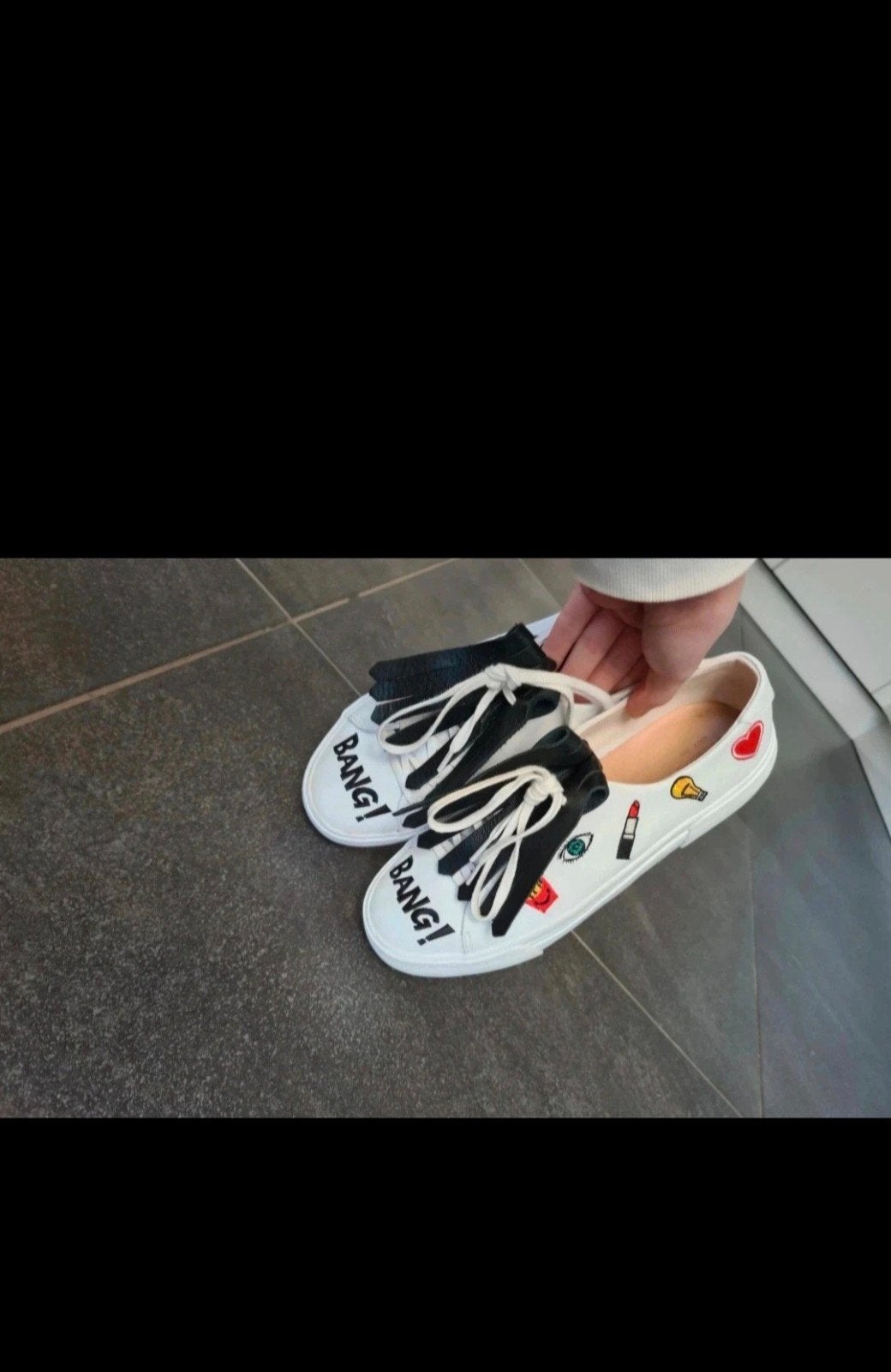 Sneakers patched, Overige kleuren, Ophalen of Verzenden, Pull & Bear, Sneakers of Gympen