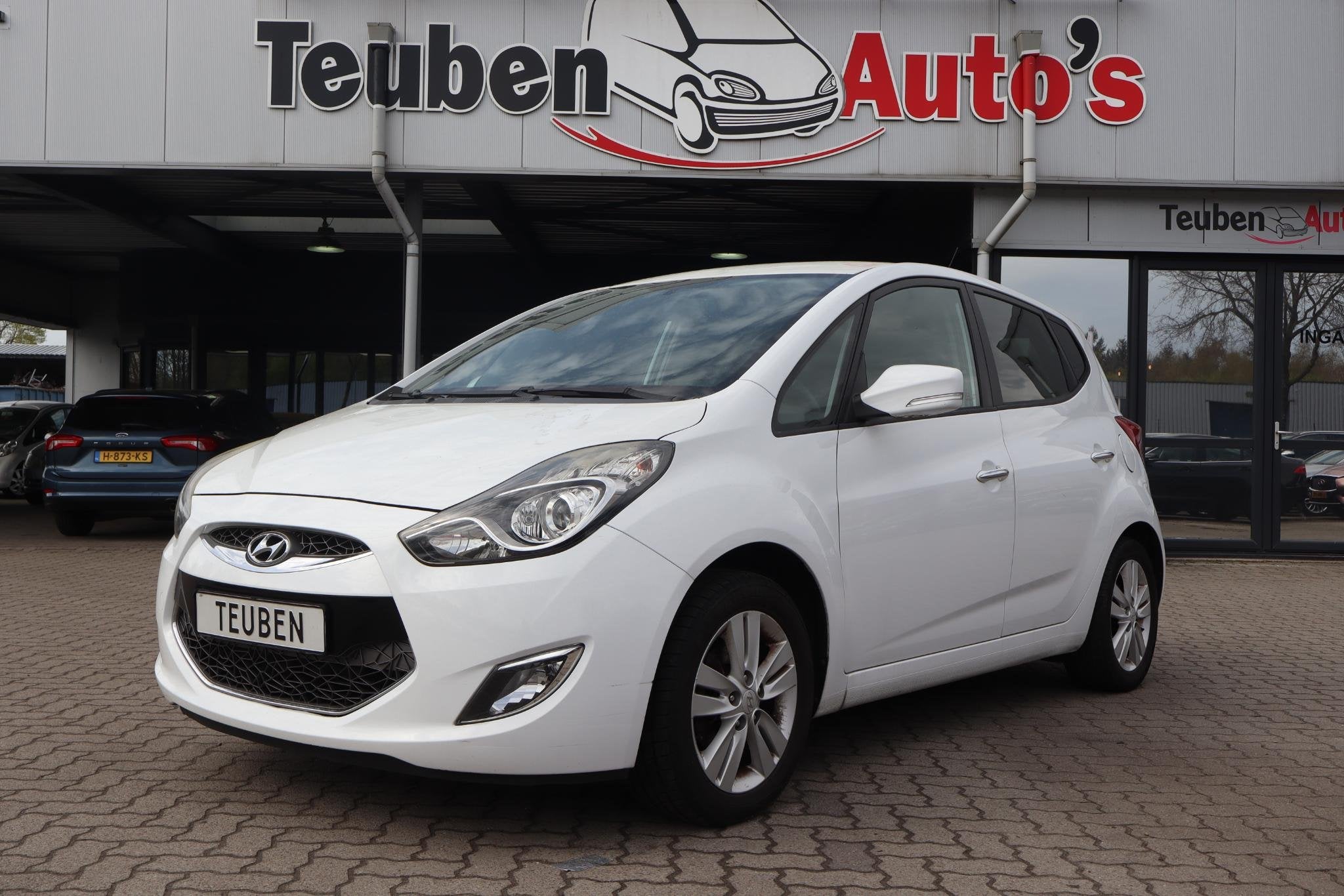 Hyundai ix20 1.4i Comfort | Trekhaak | Climate Control | Cru, Auto's, Voorwielaandrijving, Euro 5, Stof, Wit