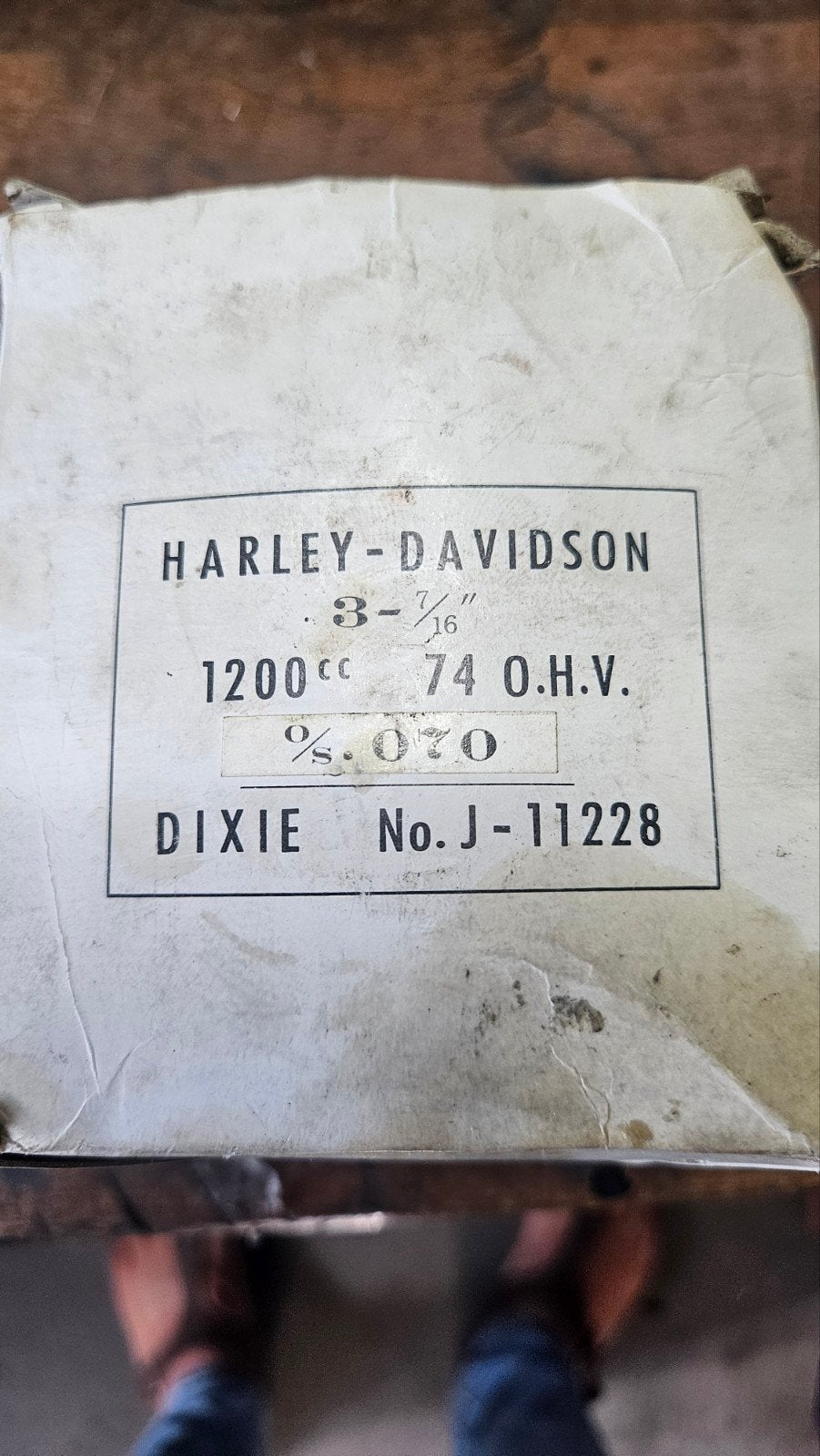 0.070 overmaat zuiger shovel, Motoren, Ophalen of Verzenden