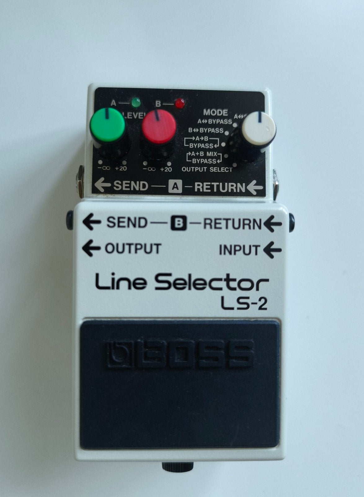 BOSS LS-2 Line Selector - als nieuw, Muziek en Instrumenten, Effecten, Zo goed als nieuw, Ophalen of Verzenden