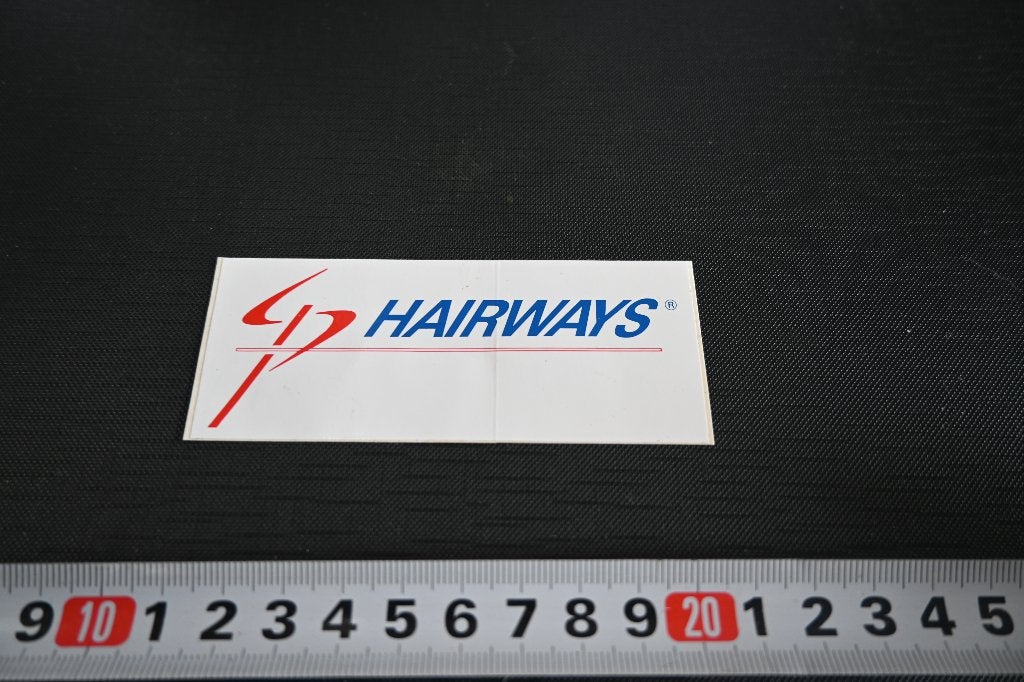 sticker logo HAIRWAYS, Ophalen of Verzenden, Zo goed als nieuw