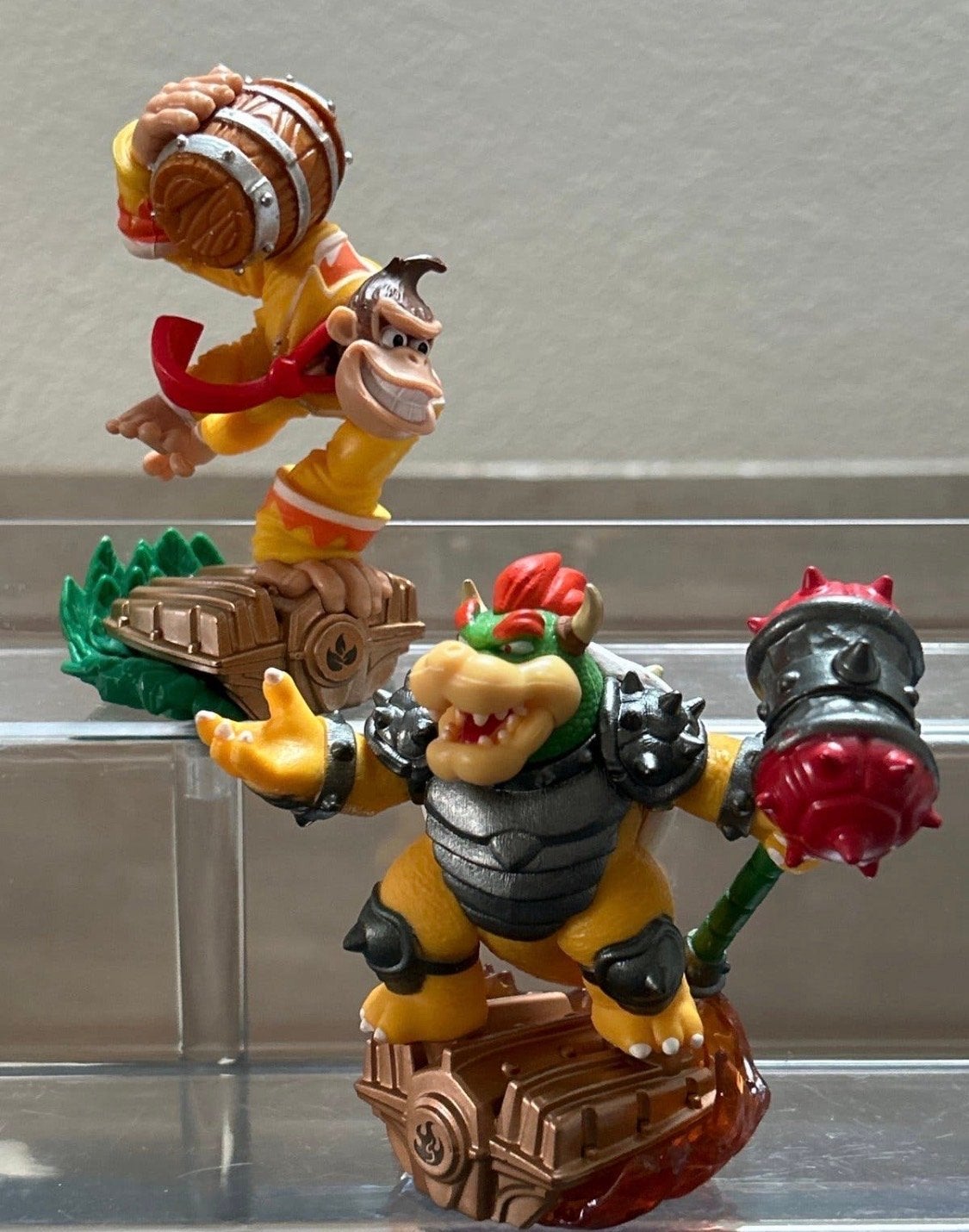 Skylanders SuperChargers: Bowser & Donkey Kong figuren, Ophalen of Verzenden, Zo goed als nieuw