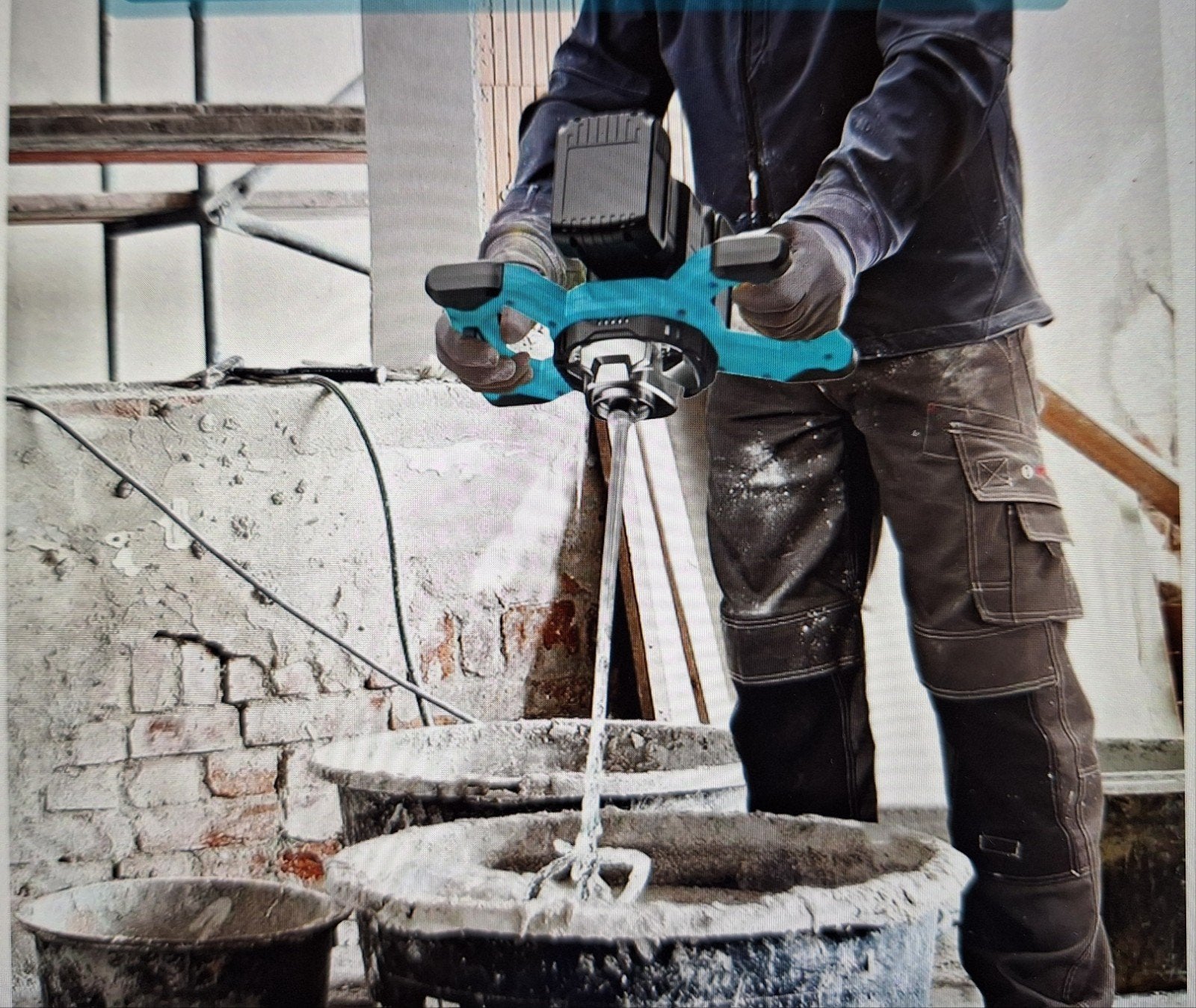 Betonmixer voor Makita 18V accu's, Ophalen of Verzenden, Nieuw