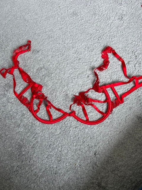 leuke sexy BH met beugel, Ophalen of Verzenden, Rood, BH
