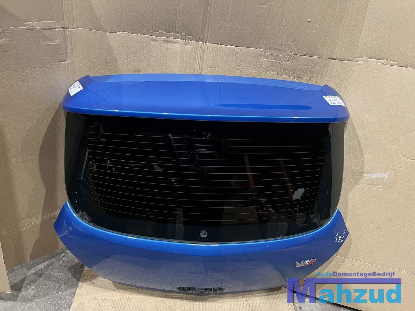 OPEL CORSA D BLAUW Z291 OPC VXR achterklep 2006-2015, Auto-onderdelen, Gebruikt, Deur, Opel Automobile GmbH, Ophalen of Verzenden