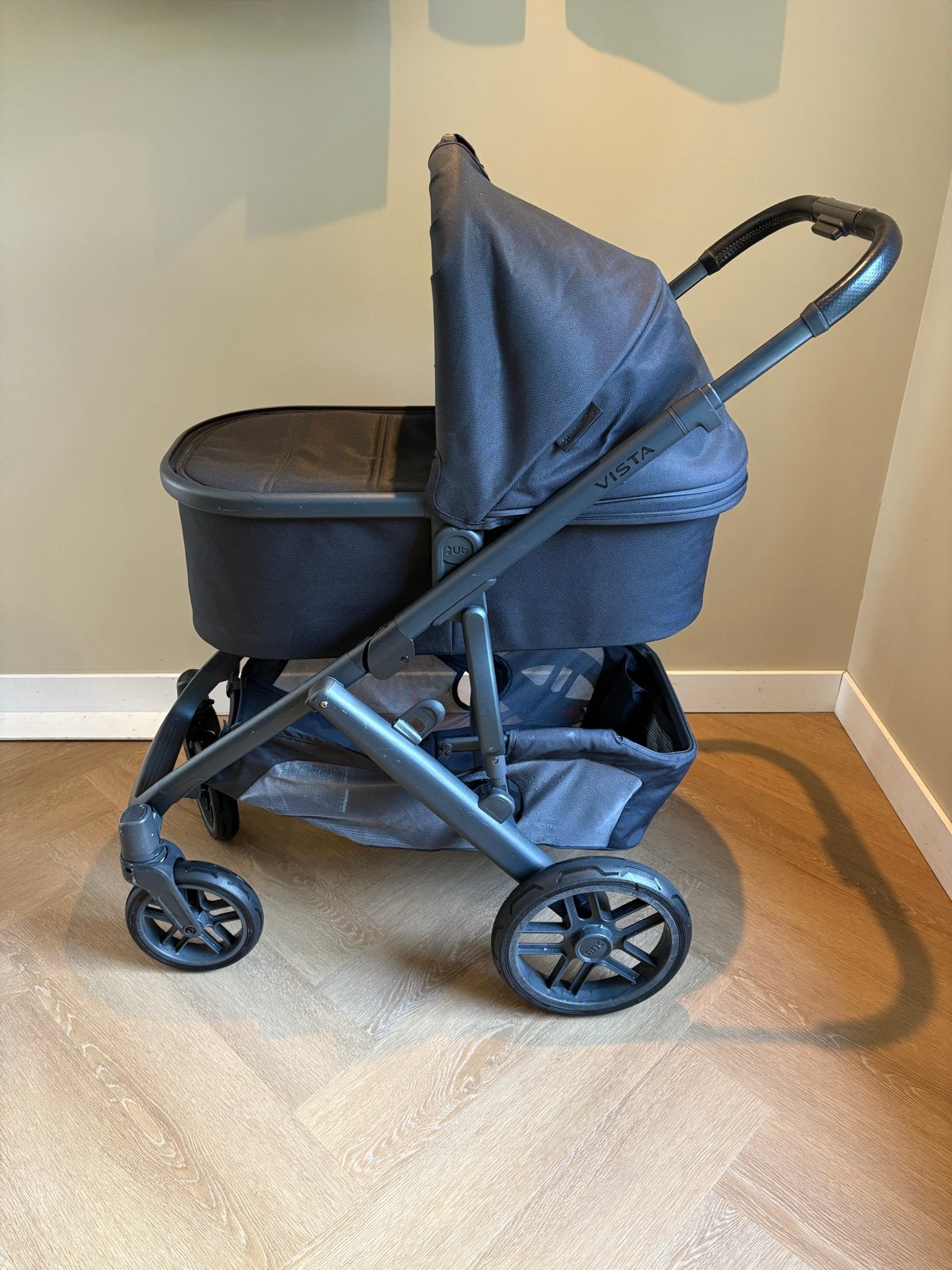 UPPAbaby Vista V2 Combiwagen - Compleet met Reiswieg, Gebruikt, Duowagen, Combiwagen, Ophalen