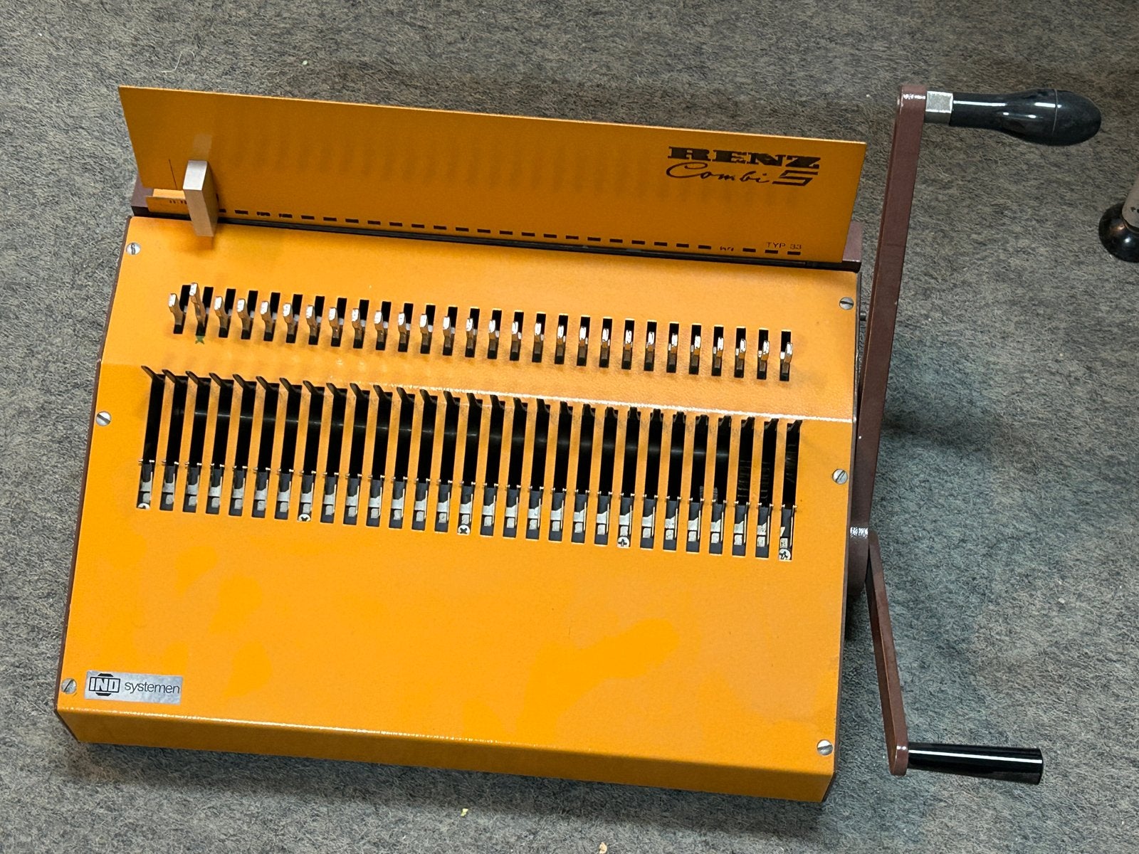 RENZ Combi S Bindmachine - Handmatige Inbindmachine, Ophalen, Gebruikt