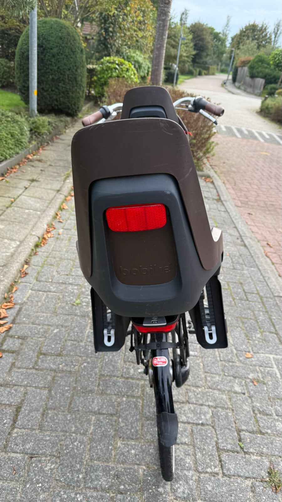 Foto 4 van Gazelle dames stadsfiets met Bobike kinderzitjes