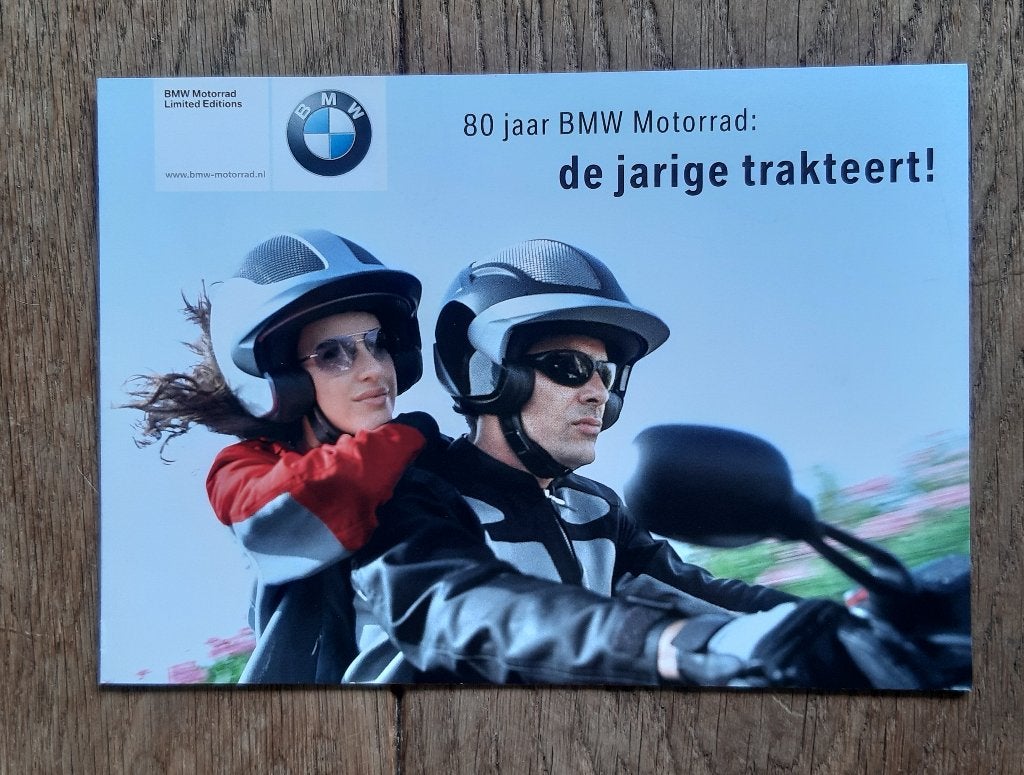 80 jaar BMW Motor folder, Motoren, Ophalen of Verzenden, BMW
