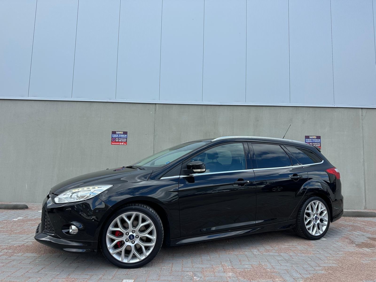 Ford FOCUS Wagon 1.6 EcoBoost Titanium St-Line Pakket, Clima, Auto's, 1596 cc, Gebruikt, Zwart, 4 cilinders