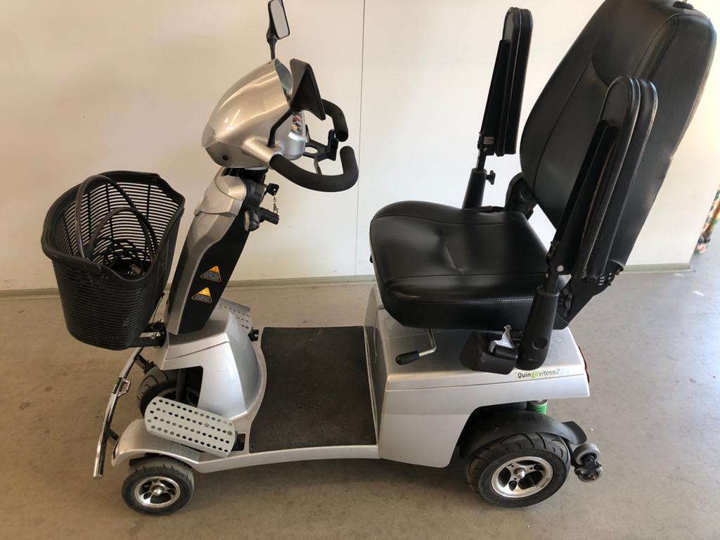 Quingo Comfort plus scootmobiel in prima staat., Diversen, Ophalen of Verzenden, Quingo, 11 t/m 15 km/u