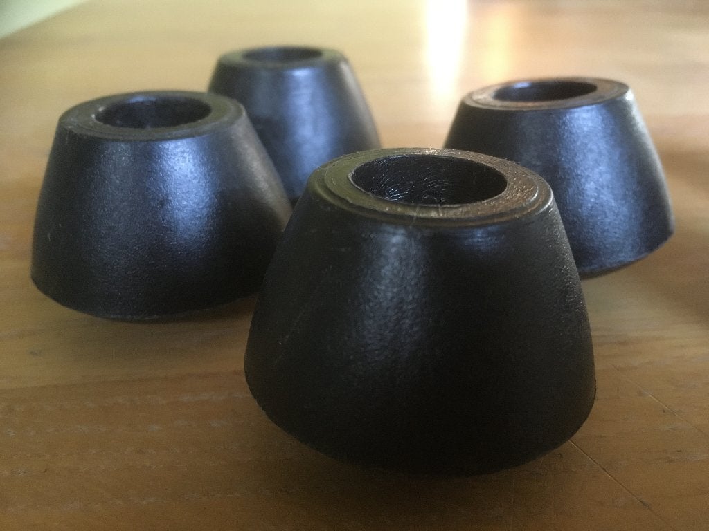 Montis Charly 4 stuks pootdoppen, Design, Ophalen of Verzenden, Zo goed als nieuw, Minder dan 50 cm