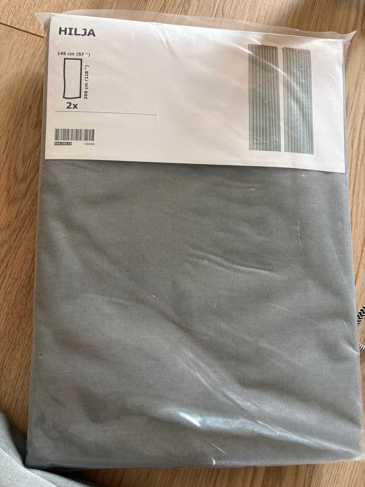 2x IKEA HILJA Inbetween gordijnen - Nieuw, Huis en Inrichting, Ophalen, Nieuw, Lichtdoorlatend, Polyester