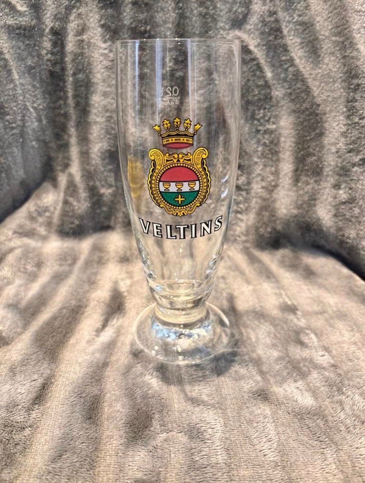 Veltins bierglas - Zo goed als nieuw, Ophalen of Verzenden, Zo goed als nieuw, Glas of Glazen, Overige merken