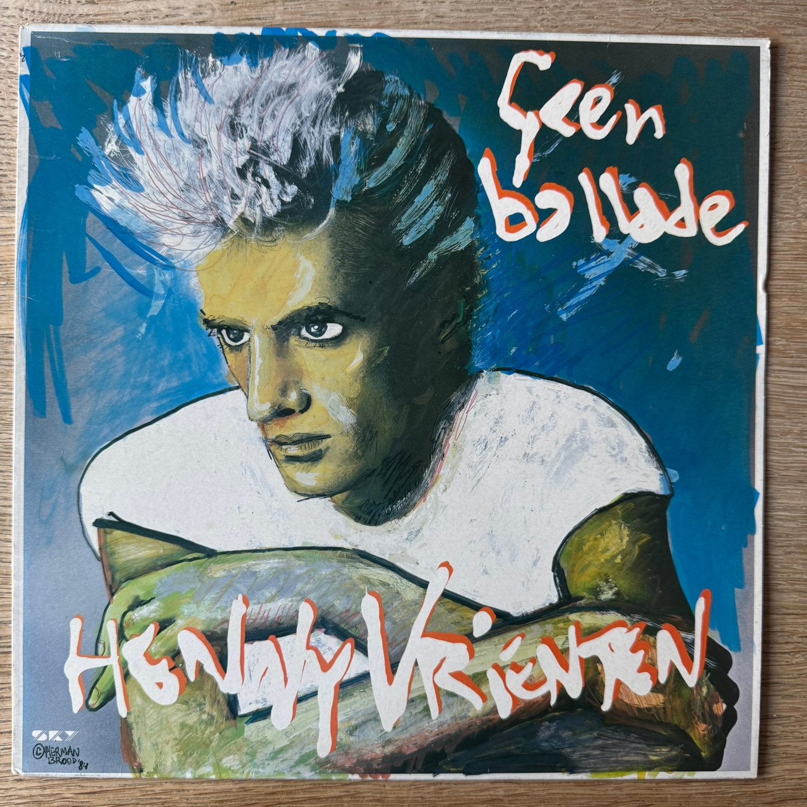 Henny Vrienten Geen Ballade LP Vinyl 1984 Herman Brood Pop, LP, Gebruikt, Fotohoes, Ophalen of Verzenden