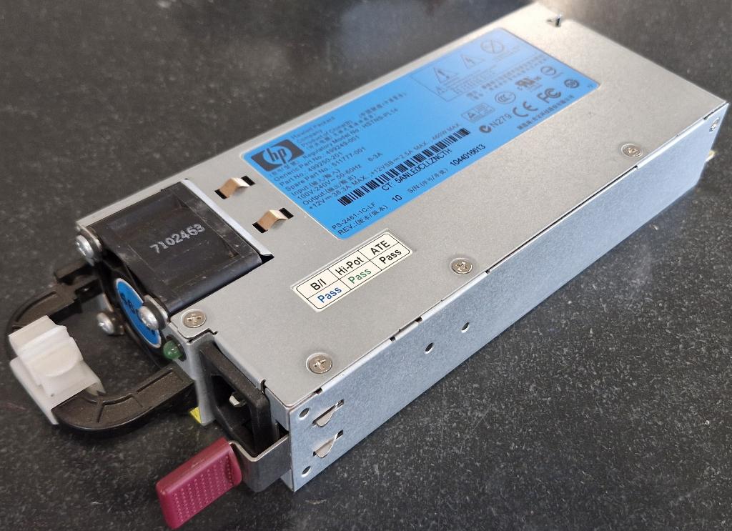 HP Common Slot Gold 460W Power Supply HSTNS-PL14, Computers en Software, Interne voedingen, Gebruikt, Ophalen of Verzenden