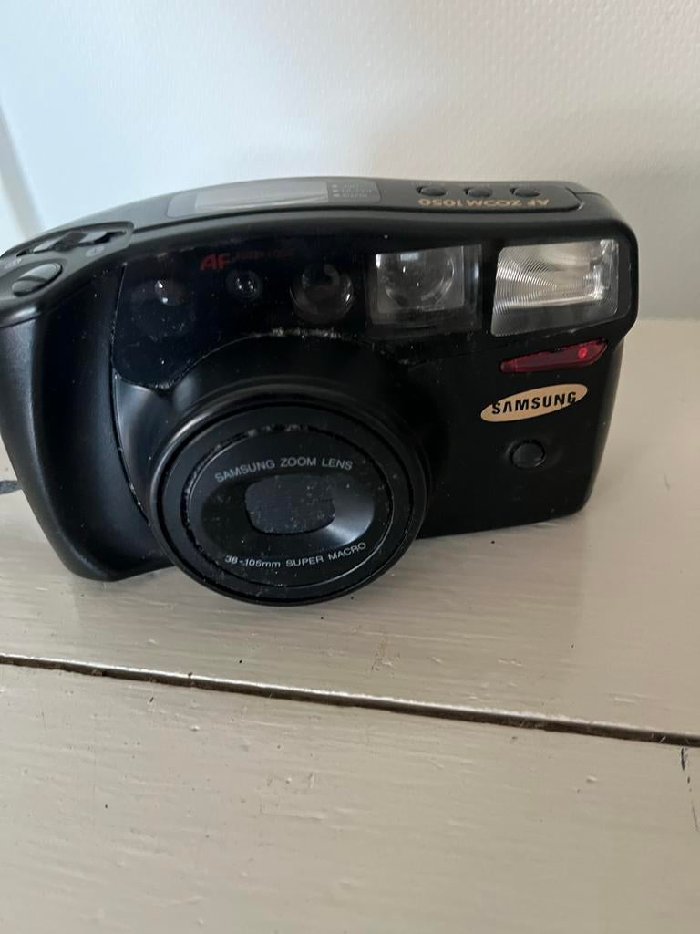 Samsung AF Zoom 1050 analoge camera, Ophalen of Verzenden, Gebruikt, Compact, Samsung