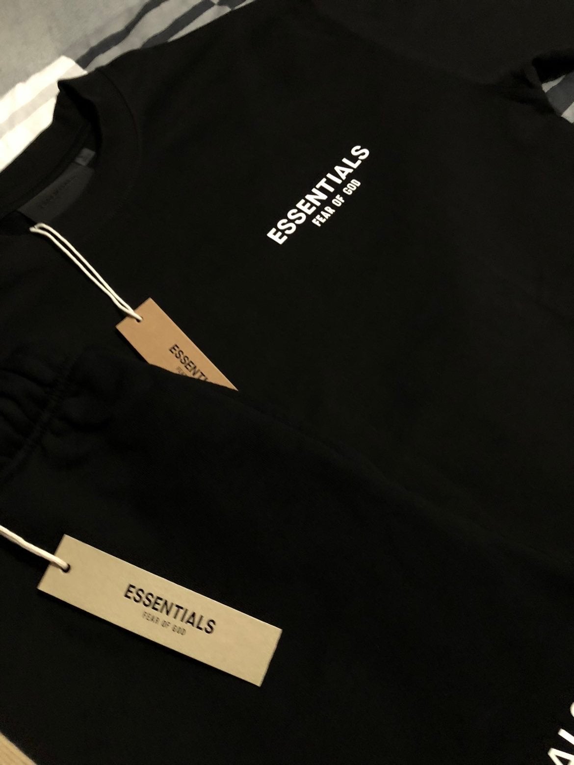 Essentials Fear of God T-shirt Zwart Maat L Nieuw, Ophalen of Verzenden, Nieuw