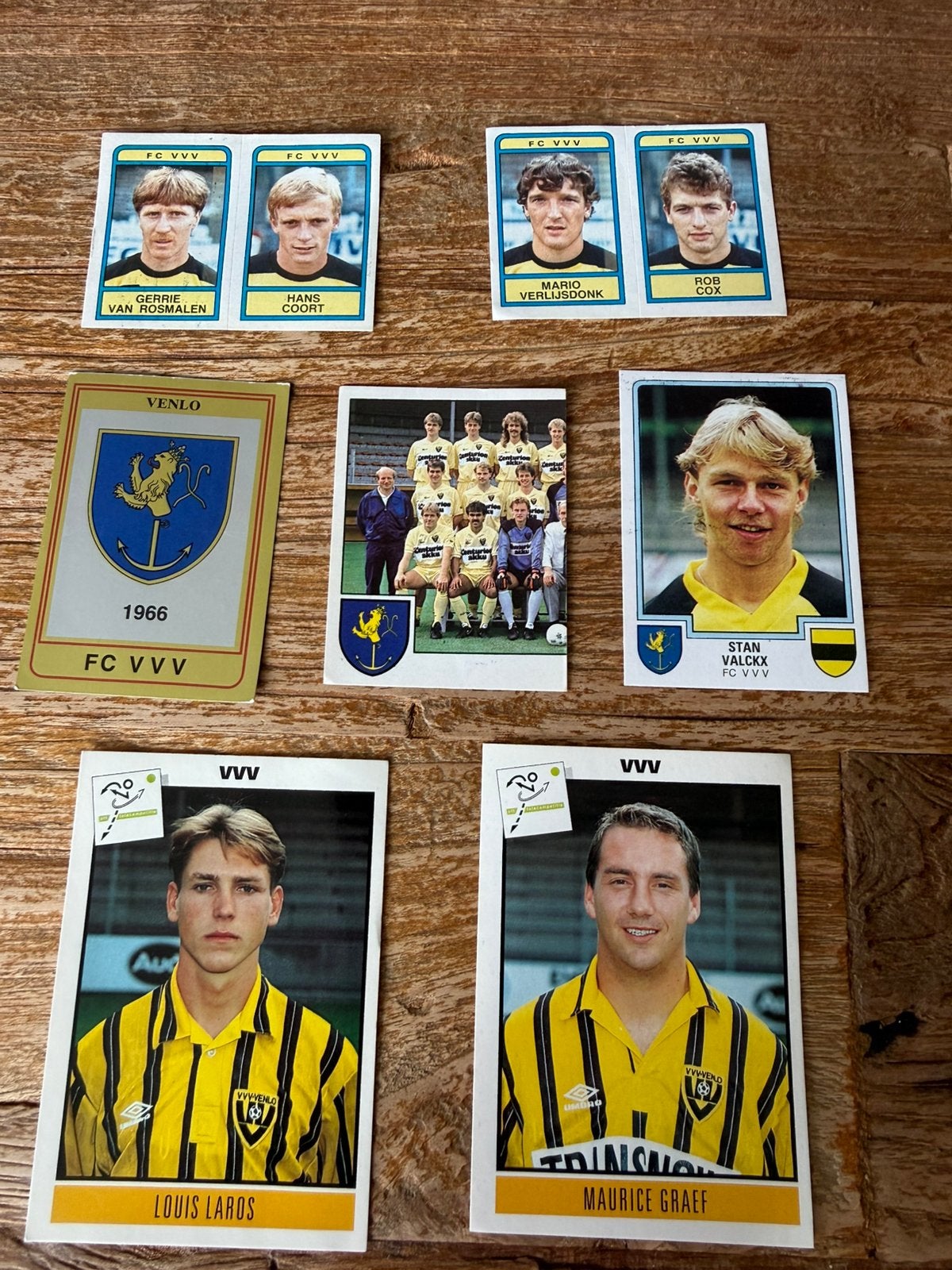 Voetbalplaatjes VVV venlo, Ophalen of Verzenden, Zo goed als nieuw, Overige binnenlandse clubs, Poster, Plaatje of Sticker